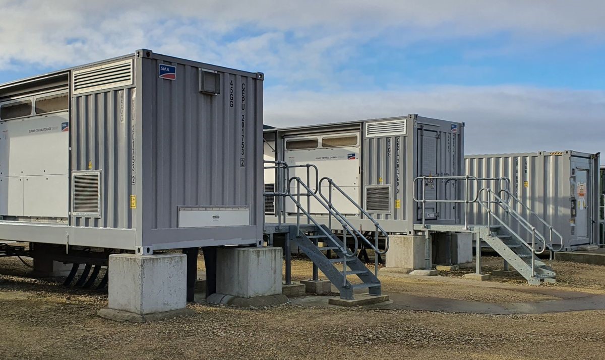 Three Large Scale Battery Storage Systems